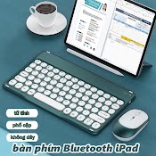 Bộ Bàn Phím Bluetooth Ko Dây 10 Inch Gọn Nhẹ Cho Ipad Tablet Táo Laptop Android Huawei