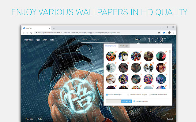 Anime Wallpapers Hd New Tab By Freeaddon Com