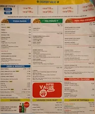 Domino's Pizza menu 1