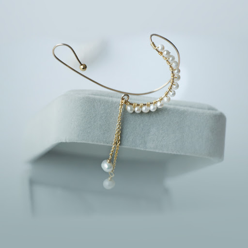 Title 3, French Romantic Style Natural Freshwater Pearl ...