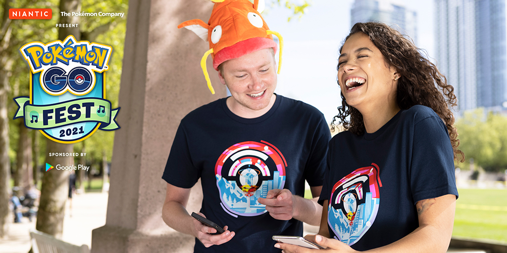 Pokemon Go Fest 21 T Shirts Will Be Available To Trainers In The United States Canada And Japan