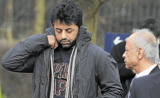 Shrien Dewani and his father, Prakash Dewani. File photo.