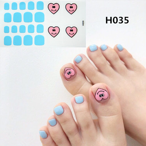 Title 3, Summer Toenail Sticker Mask Craft. Easily creat...