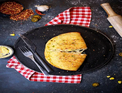 Sweet Corn Stuffed Garlic Bread