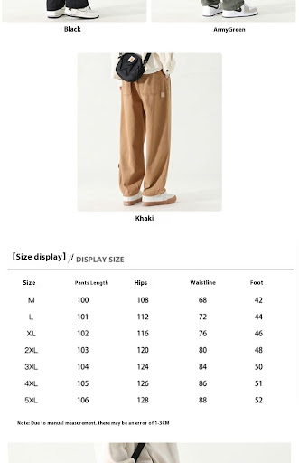 Title 1, American Overalls Men Army Green Spring and Aut...