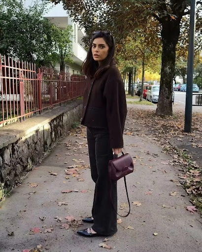 Title 8, Womens Fashion Button Woolen Coat, a stylish a...
