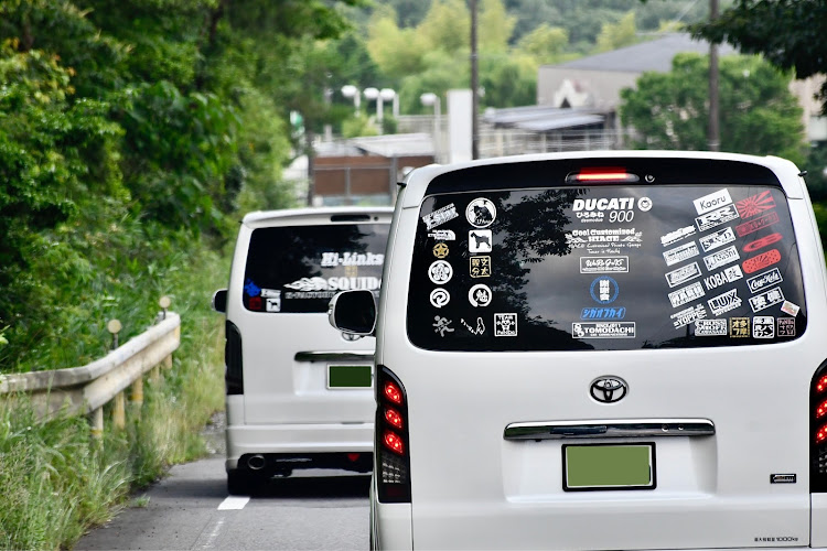 レジアスエースバンの関東謝謝会・犬山城観光・愉快な仲間達・Ｈi-Links・ありがとうございました♪に関するカスタム事例の投稿画像13枚目