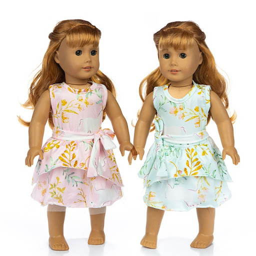 Title 1, Willow Leaf Skirt for 18-inch American Girl Dol...