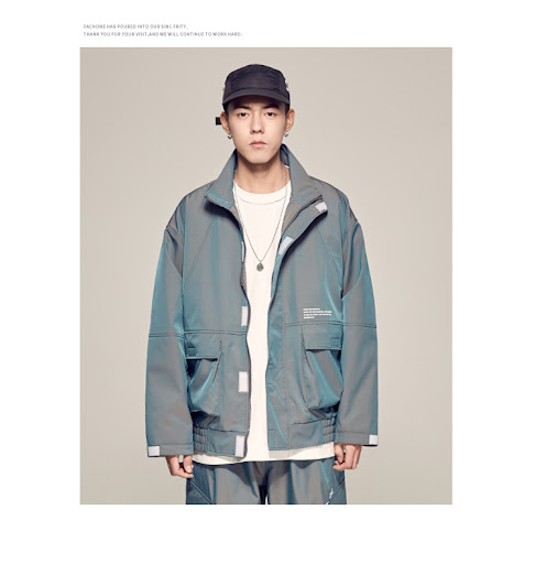 Title 5, Springs new reflective jacket with a vibrant c...