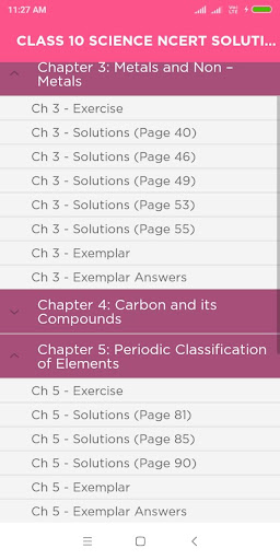 Class 10 Science NCERT Solutions