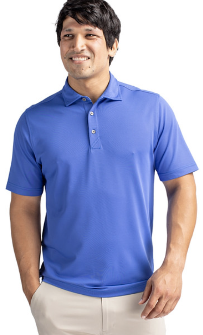 man in Cutter and Buck Big & Tall polo