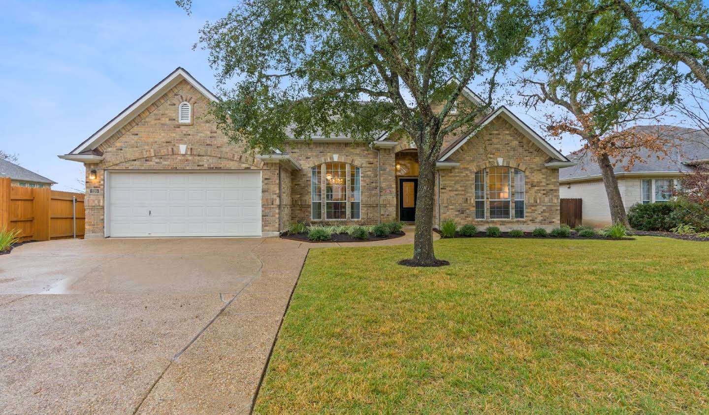 House with garden Austin