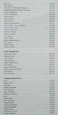 Lalit Mahal menu 5