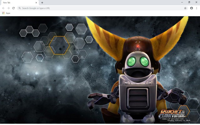 Ratchet and Clank New Tab