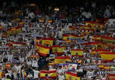 "Eviva España": Fans Real Madrid showen massaal de Spaanse vlag en zien Isco uitblinken met twee goals