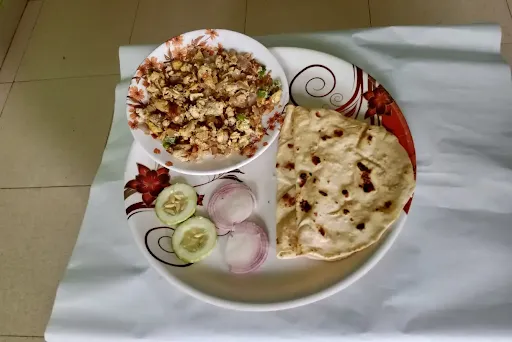 Egg Bhurji With 2 Chapati