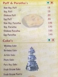 Famous Cake Shop & Sweets menu 2