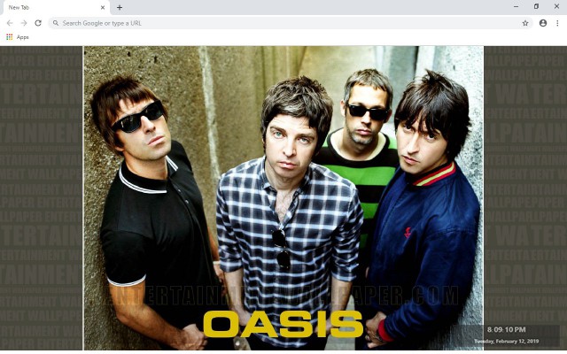 Oasis New Tab & Wallpapers Collection