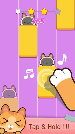 Screenshot Piano Cat Tiles - Room Design