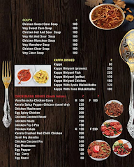 Kerala Food Club menu 1