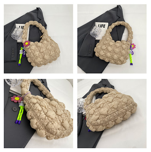 Title 2, Womens Fashionable Pleated Bubble Down Jacket ...