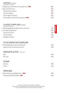 Kylin Experience menu 5