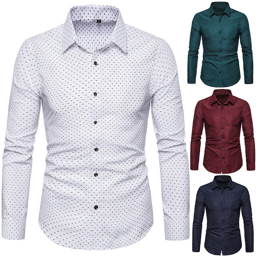 Title 6, Mens Floral Long Sleeve Shirt