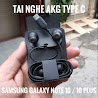 Tai Nghe Akg Type C Samsung Galaxy Note 10 Seri / S20 Seri / S21 Seri / S22 Seri / Z Flip 3 / Z Fold 3 - Hàng Chính Hãng