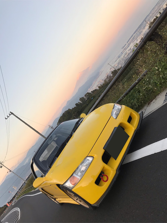 ビートのドライブ・日本平にて・夕焼けに染まる富士山・満月の夜・今日も一日お疲れ様でした。に関するカスタム事例の投稿画像1枚目