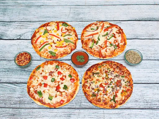 Double Topping 4 Pizza Combo