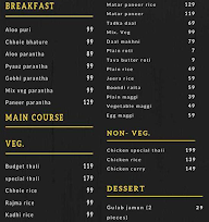 Taste And Rest menu 1