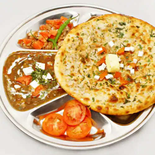 Aloo Naan Thali