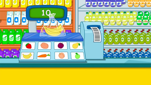 Screenshot Hippo: Supermarket cashier