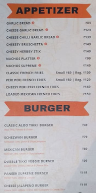 Hunger's King menu 2