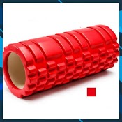 Con Lăn Massage Phục Hồi Cơ Foam Roller Tập Gym | Yoga‎33Cm(Màu Đỏ)