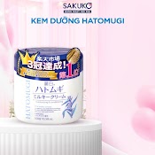 Kem Dưỡng Ẩm Ý Dĩ Hatomugi Milky Cream 300G, Kem Dưỡng Ý Dĩ Nhật Bản Giúp Dưỡng Ẩm, Làm Sáng, Trẻ Hóa Da