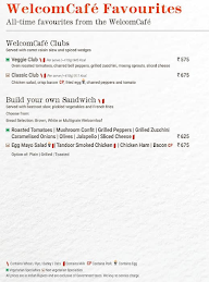 Serenade, WelcomHotel Bella Vista menu 6