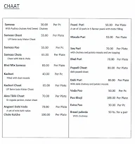 Mistaan Sweets And Chaat menu 1