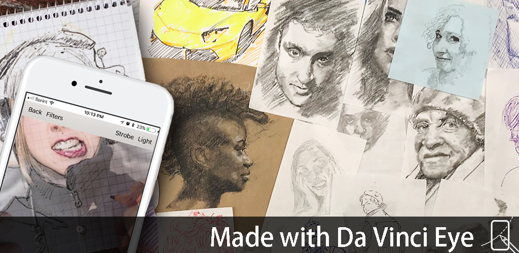 4. 4. 1. Da vinci eye. нарисовать реалистичный телефон легко.