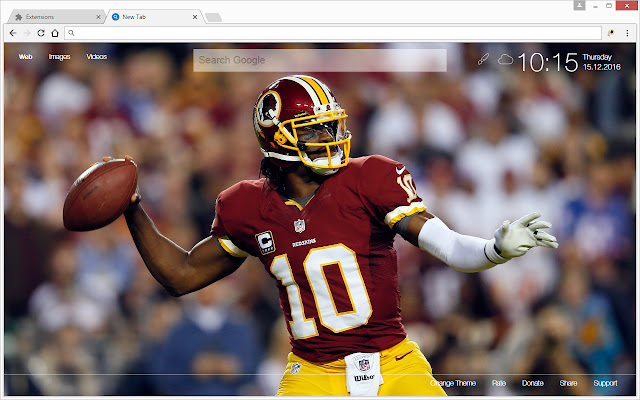 NFL Washington Redskins Wallpapers HD New Tab