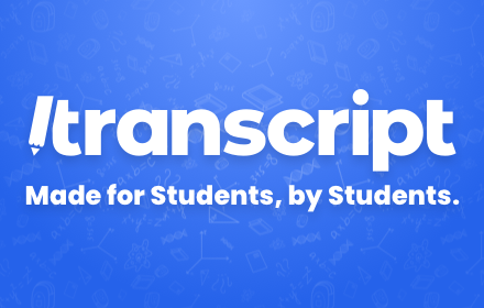 Transcript - AI Study Companion small promo image