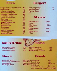 The Healthy Pizza menu 1