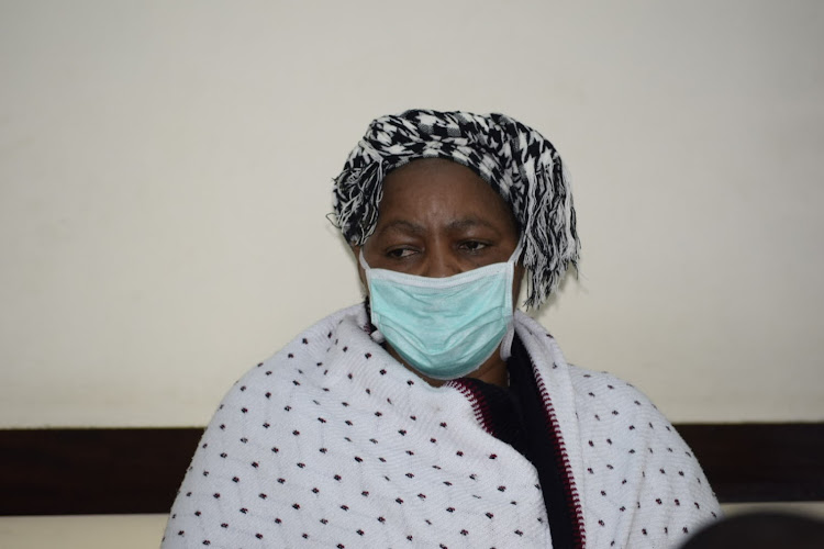 Nancy Wanja, the landlady of the house where Kariuki left a dismembered body of a woman in bales.