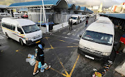 It was business as usual for taxi drivers on the deck at Cape Town CBD as Gauteng taxi drivers emarked on a shutdown leaving commuters stranded on June 22 2020.