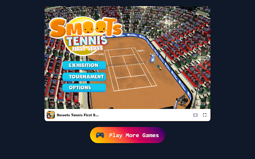 Smoots Tennis First Serve - Hit, return, and score to win the match!