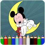 Cover Image of Descargar How To Color Mickey Mouse Game 1.4 APK