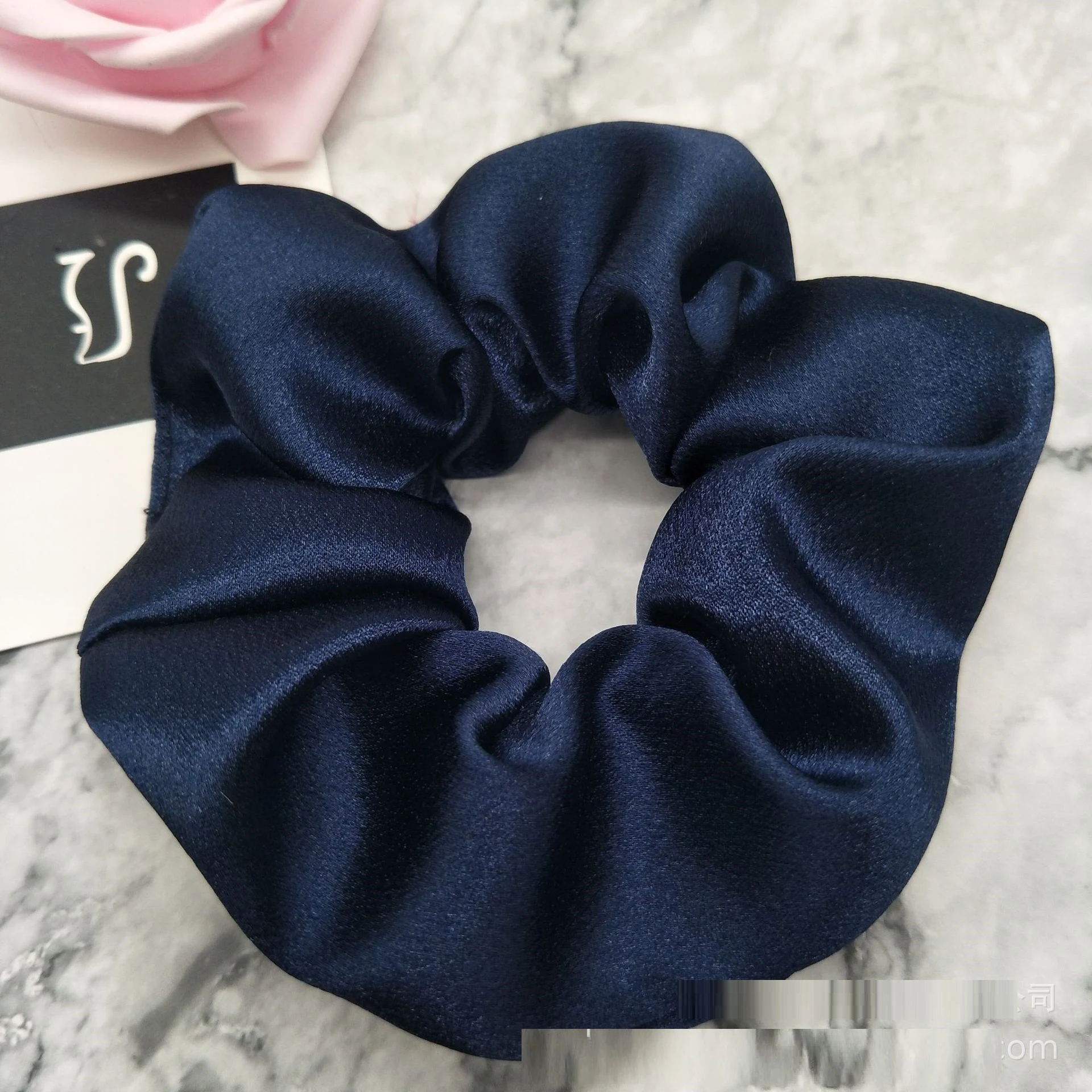 Title 1, Nouveau Chouchou Simple en Satin Polyvalent pou...