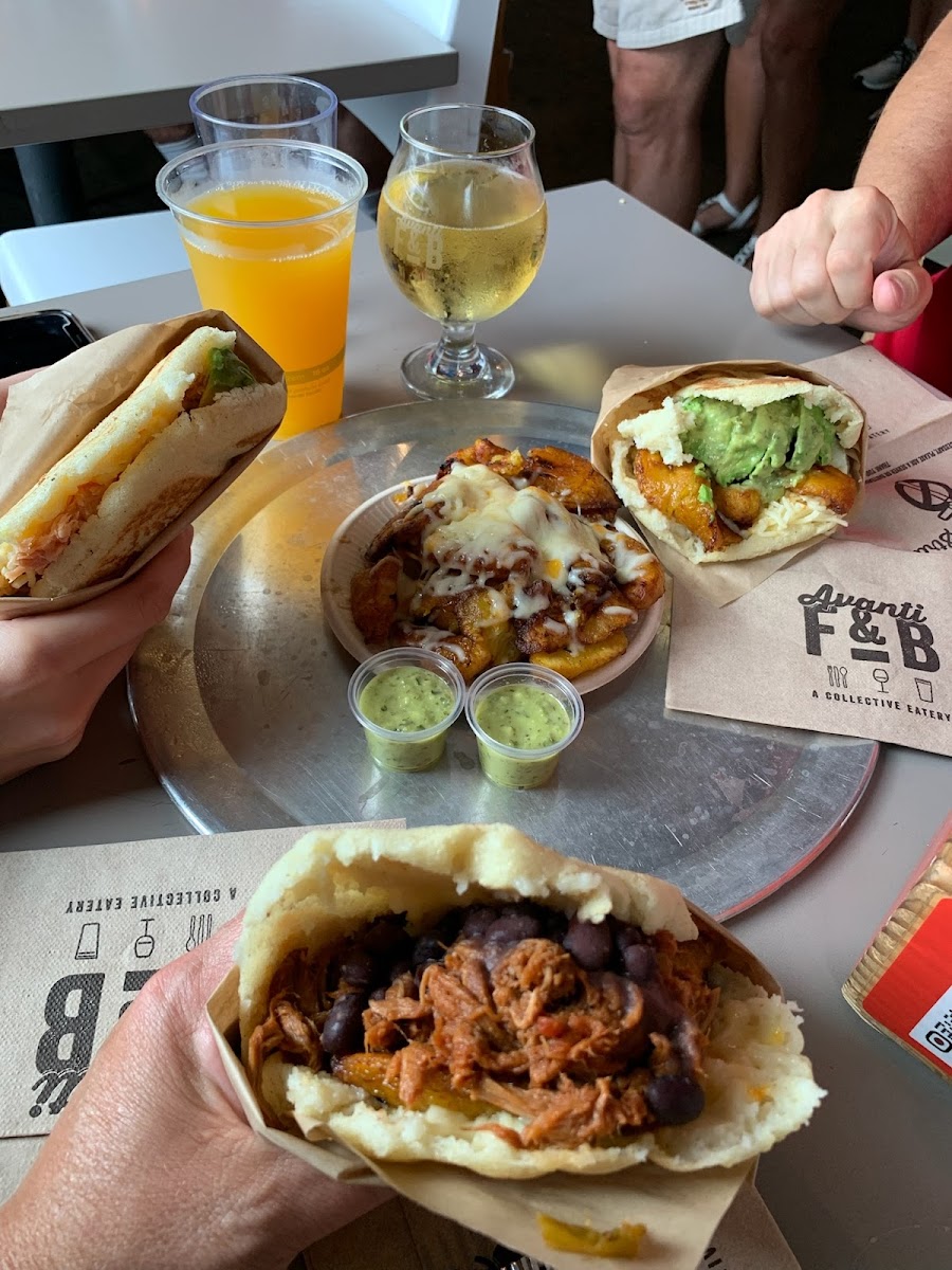 Gluten-Free Arepas at Quiero Arepas