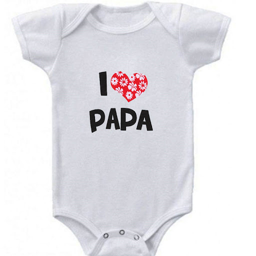 Title 5, DERMSPE Funny Super Mama Papa Printed Baby Romp...