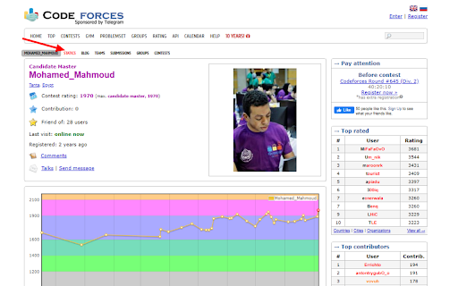 Codeforces Practice Tracker